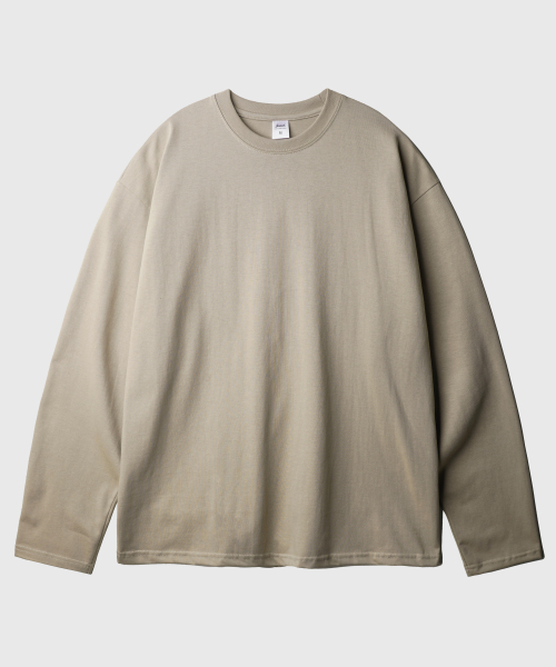 All Day CP Standard Long T-Shirts Lightbeige SOLT2607