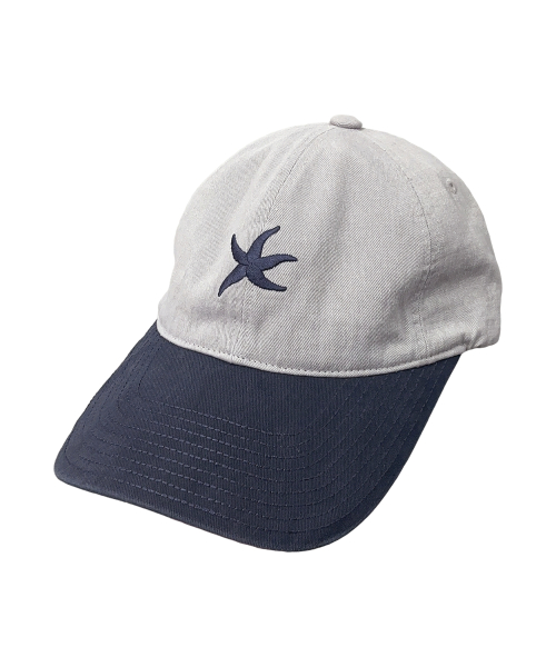 TCM starfish cap (light grey/navy)