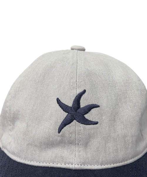 TCM starfish cap (light grey/navy)