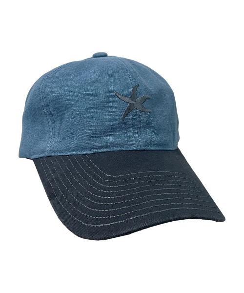 TCM starfish cap (blue/charcoal)