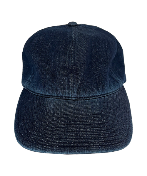 TCM mini logo denim cap (blue)