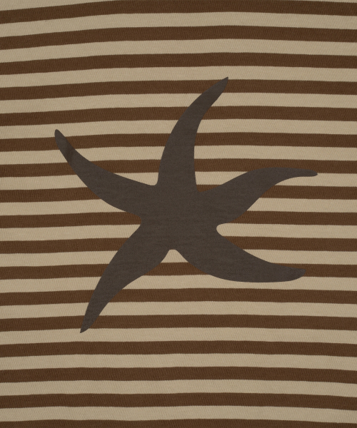 TCM starfish stripe T (brown)