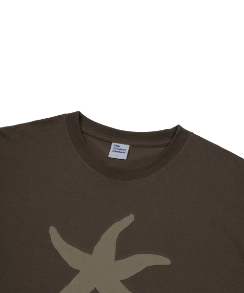 TCM vintage starfish T (brown)