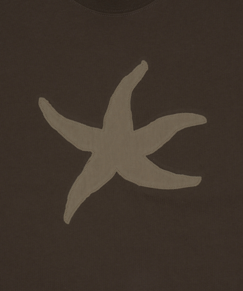 TCM vintage starfish T (brown)