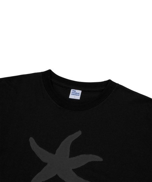 TCM vintage starfish T (black)