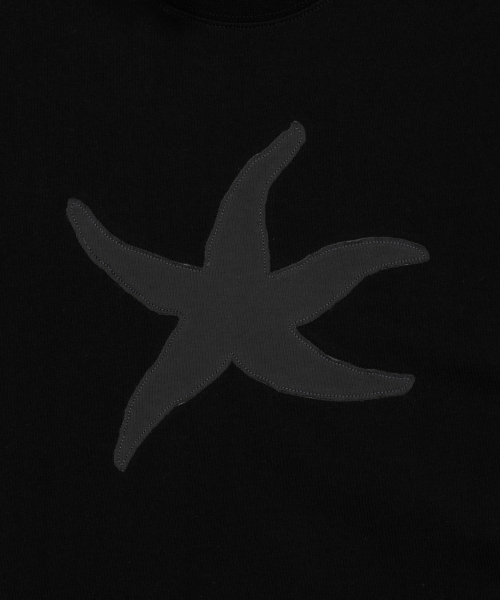 TCM vintage starfish T (black)