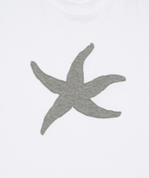 TCM vintage starfish T (white)