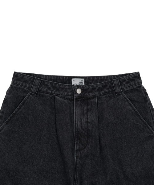 TCM starfish denim half pants (black)