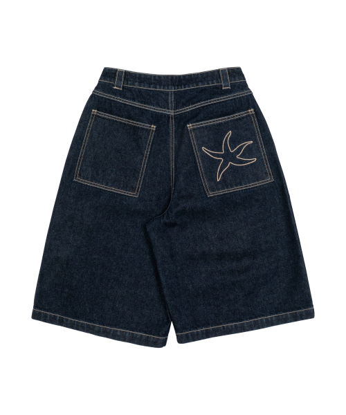 TCM starfish denim half pants (blue)