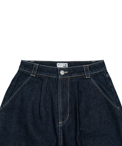 TCM starfish denim half pants (blue)
