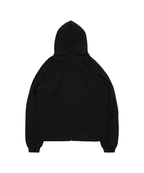 TCM starfish light hooded zip-up (black)