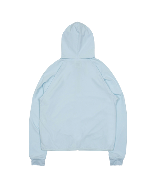 TCM starfish light hooded zip-up (sky blue)