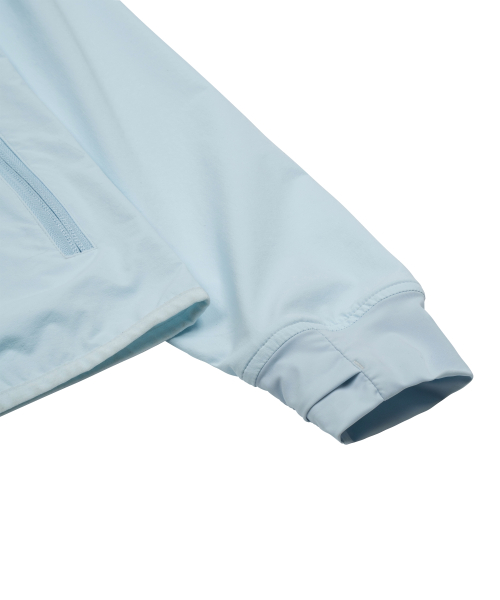 TCM starfish light hooded zip-up (sky blue)
