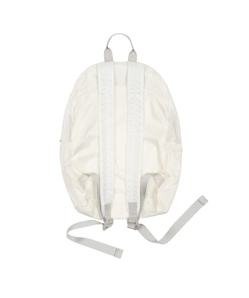 TCM mini logo packable backpack (cream)