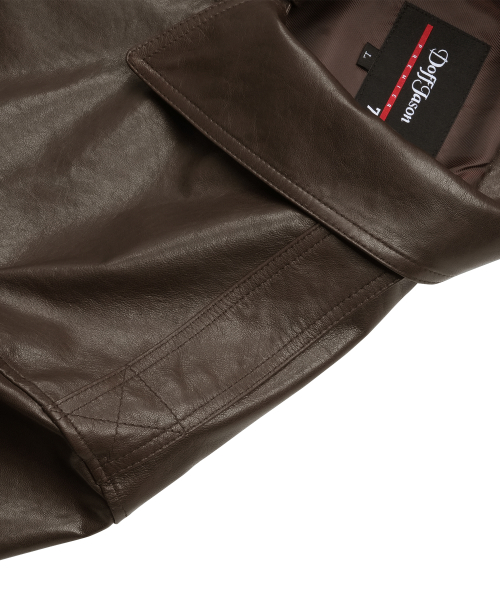 Premium Vegetable Classic A-2 Jacket HEATHER BROWN