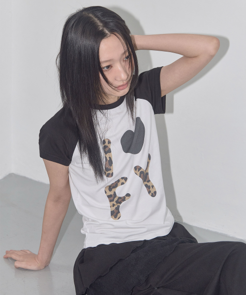 I LOVE FY TEE (WHITE) F25QB102