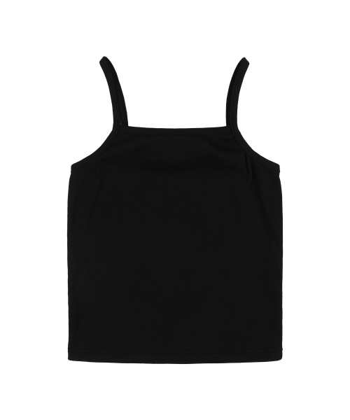3-WAY LETTERING CORSAGE TEE (BLACK) F25QB106