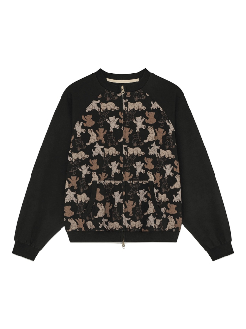 TEDDY JERSEY ZIP UP (2 Colors)
