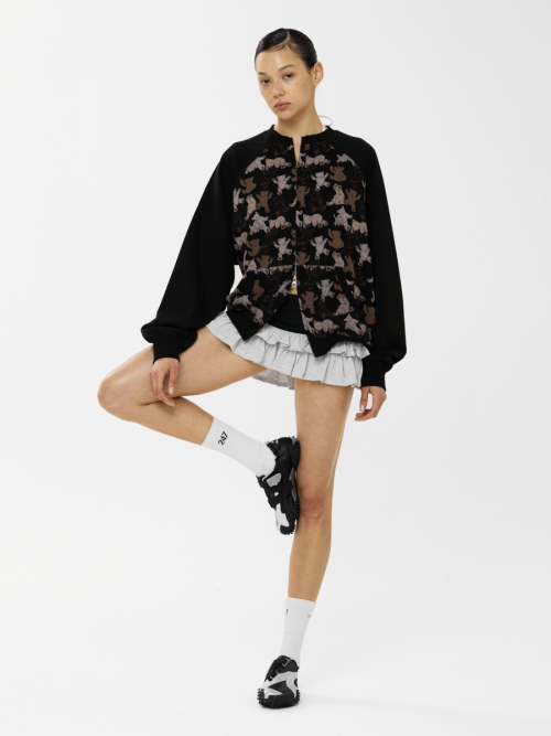 TEDDY JERSEY ZIP UP (2 Colors)