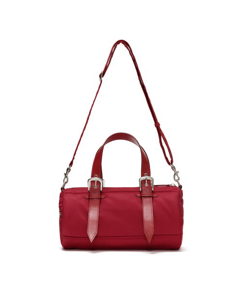 Padded Symbol Travel Bag, RED