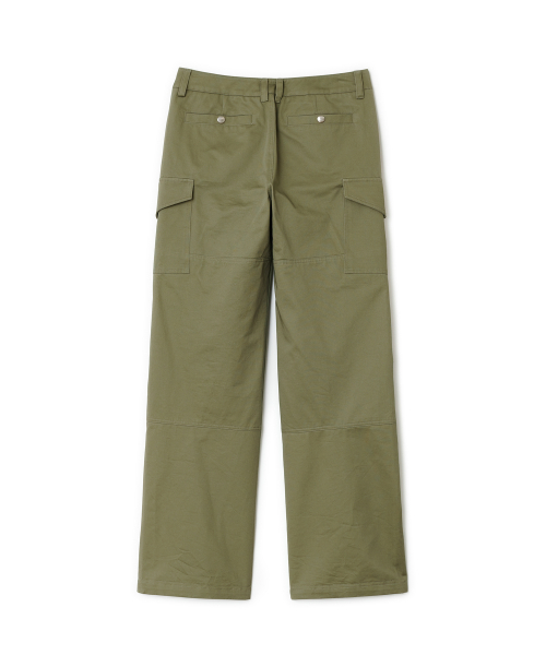 Low-rise Cargo Pants, KHAKI