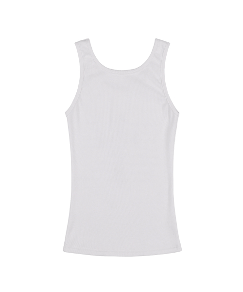 FRONT CROSS SLEEVELESS (WHITE) F25QB113