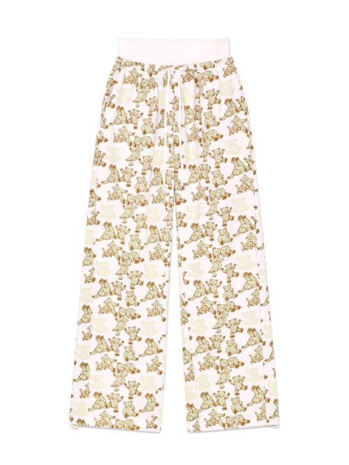 TEDDY CONTRAST TRACKSUIT PANTS (2 Colors)