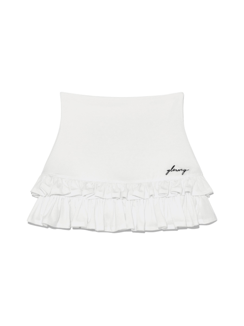 LULU RUFFLE MINI SKIRT (2 Colors)