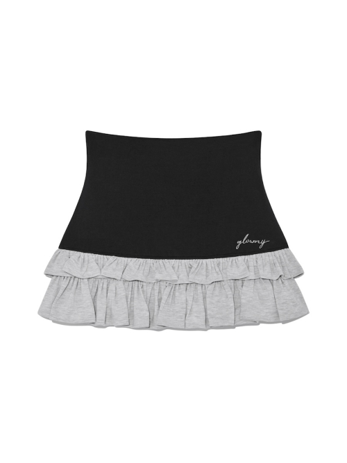 LULU RUFFLE MINI SKIRT (2 Colors)
