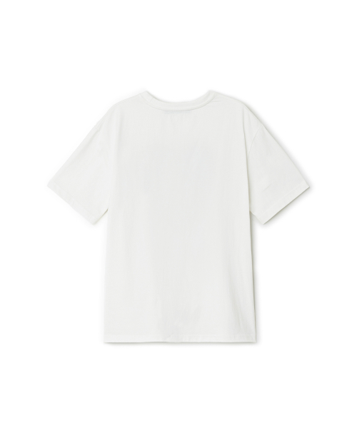 Cupid Overfit T-shirt, WHITE