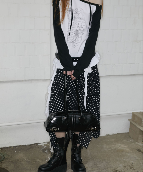 Belted Bohem Bag (BLACK)