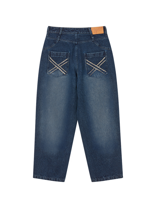 GRAFFITY DENIM PANTS INDIGO