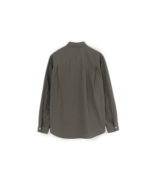 W Steady Shirt, Dark Brown