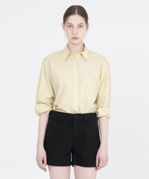 W Steady Shirt, Light Yellow