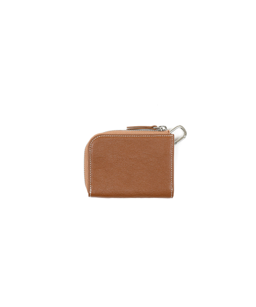 HALF WALLET [TAN]