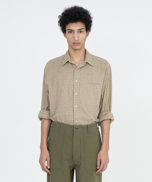 Steady Shirt, Beige Check