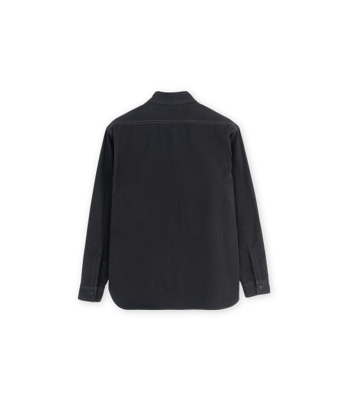 Washed Work Shirt, Black