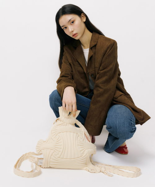 뉴보우백팩 아이보리