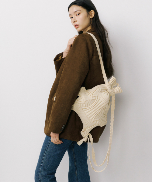 뉴보우백팩 아이보리