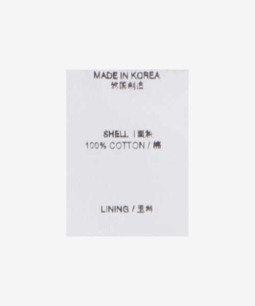 풀 숄더 반소매 티셔츠 - 라이트옐로우 / BPT25TSHIRT81