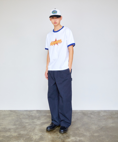 STAR RINGER TEE white