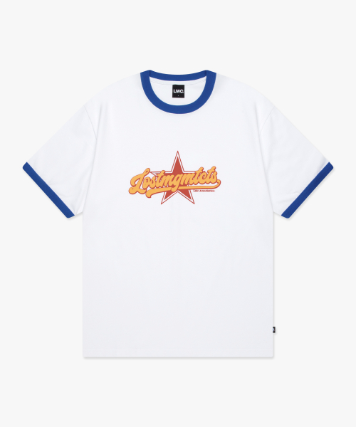 STAR RINGER TEE white