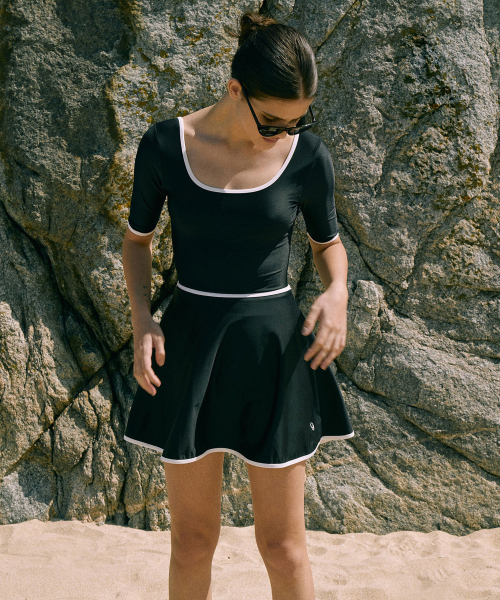 Flare Swim Skirt[LMBBSW103]-2color