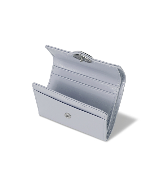 HEARTY FLAP WALLET - MISTY LAVENDER