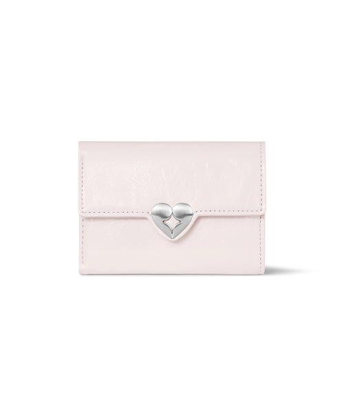 HEARTY FLAP WALLET - BLOSSOM