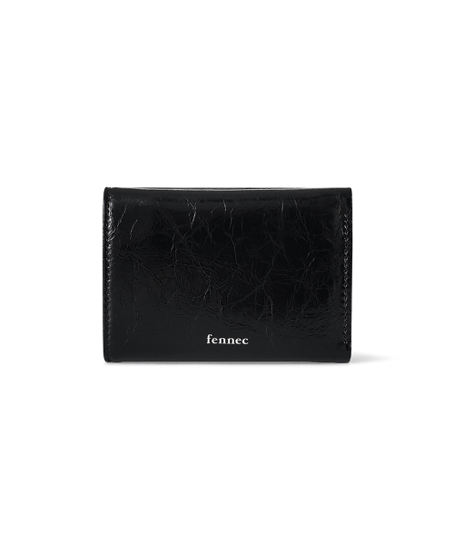 HEARTY TRIPLE WALLET - BLACK