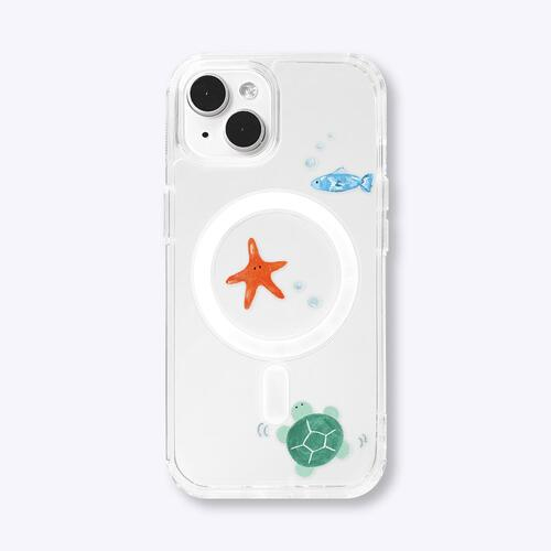 Cute Sea Creature MAGSAFE Phone Case