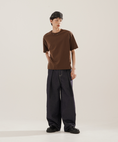 Sleek Non Fade Denim Pants Indigo NSLP2610