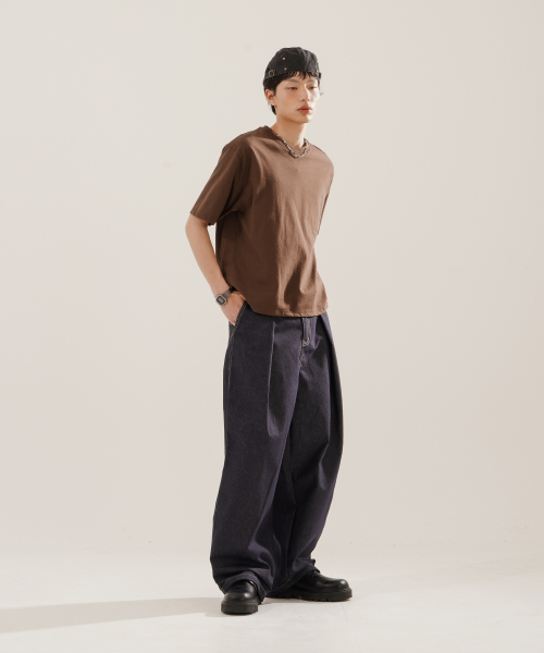 Sleek Non Fade Denim Pants Indigo NSLP2610