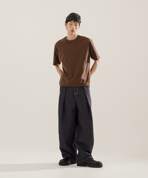 Sleek Non Fade Denim Pants Indigo NSLP2610